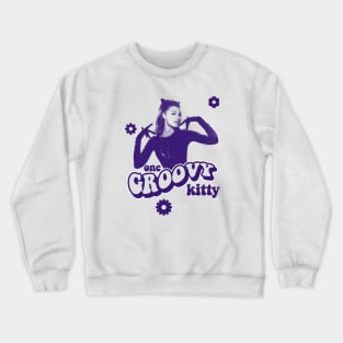 ONE GROOVY CAT TIE DYE Crewneck Sweatshirt